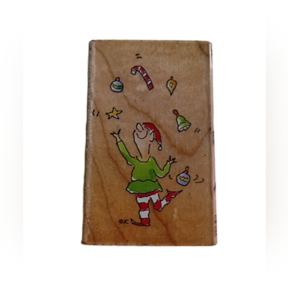 Festive Elf Home Design Stamp